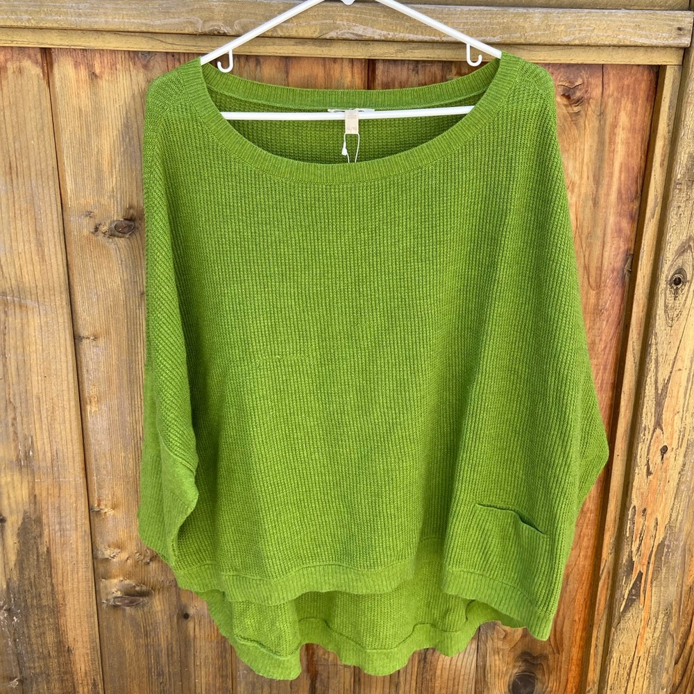 NWT Eileen Fisher Green Sweater